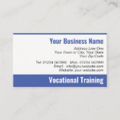 Carte de visite QR Code pour la Formation Professi (Devant)