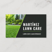 Carte de visite QR Code pour l'aménagement paysage (Devant)