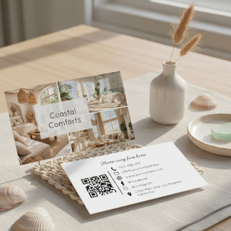 Carte de visite QR Code pour location de vacances 