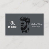 Carte de visite QR Code pour Salon de Coiffure Mod (Devant)