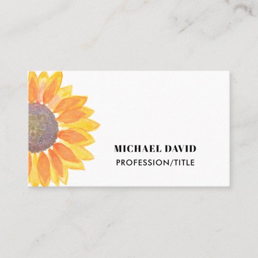 Carte De Visite QR Code Professionnel (Devant)