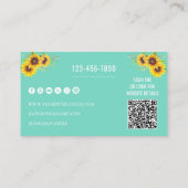 Carte De Visite QR Code Site Web Chien Grooming (Dos)