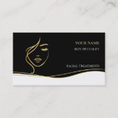 Carte De Visite QR code Skin care & Beauty Salon (Devant)