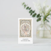 Carte de visite QR Code Tarot Tech Ongles (Debout devant)