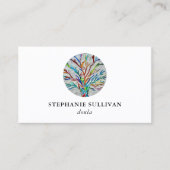 Carte De Visite QR Code Tree of Life Doula (Devant)