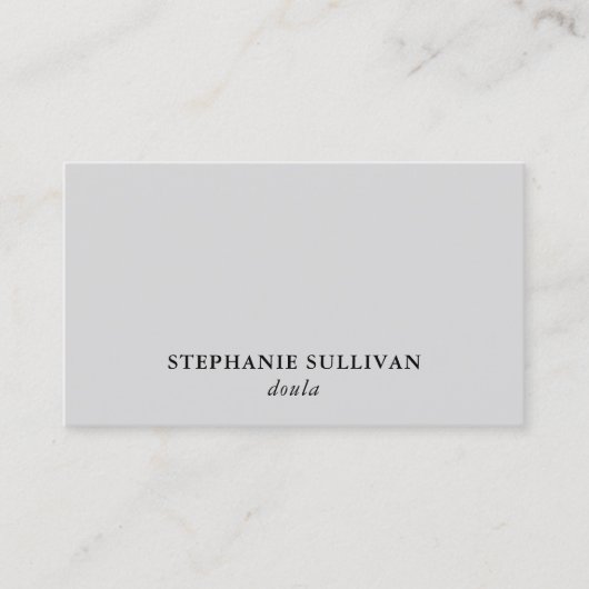 Carte De Visite QR Code Tree of Life Doula (Devant)