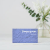 Carte de visite QR lavande de Paper Creative Studi (Debout devant)