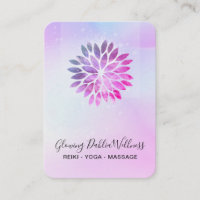 *~* QR Ombre AP2 Mandala Dahlia Pastel Rose bleu