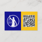 Carte De Visite QR personnalisé par noeud (Devant)
