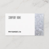 Carte de visite QR pour photographie de glace mini (Devant)