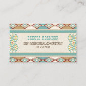 Carte De Visite QR, tribu des Boho du sud-ouest (Devant)