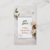 Carte de visite QR wedding planner (Devant)