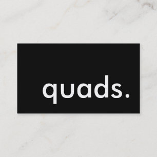 Carte De Visite quads.