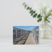 Carte De Visite Quai à Cayuga Lake ATC (Debout devant)