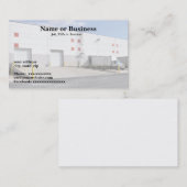 Carte De Visite quai d'expédition par entrepôt (Devant / Derrière)