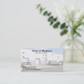 Carte De Visite quai d'expédition par entrepôt (Debout devant)