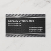 Carte De Visite Qualité industrielle (Devant)