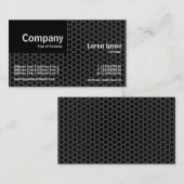 Carte De Visite Quart Patch - Honeycomb Dark (Devant / Derrière)