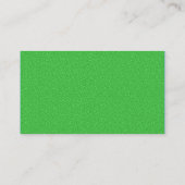 Carte De Visite Quart - Texture verte incorporée (Dos)