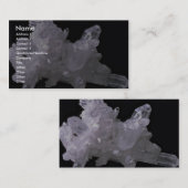 Carte De Visite Quartz (Devant / Derrière)