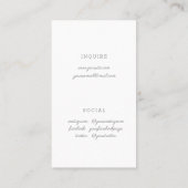 Carte De Visite Quatre photos (Dos)