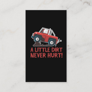 Carte De Visite Quatre roues - VTT Riding Mud Dirt Quad Rider