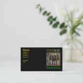 CARTE DE VISITE QUATRE VOIES INDICA SATIVA (Debout devant)