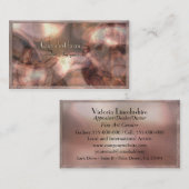 Carte De Visite Que c'est beau Professional Iridescente (Devant / Derrière)