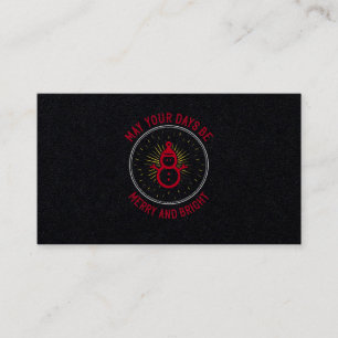 Carte De Visite Que vos jours soient joyeux et lumineux