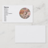 Carte De Visite Queen Bee Vintage magnifique collage (Devant / Derrière)