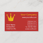 Carte De Visite Queen Grill (Devant)