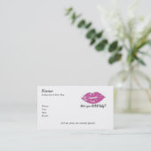 Carte De Visite Qui est votre dame d'Avon ? (Debout devant)