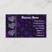 Carte de visite Quicksilver Hearts (Dos)
