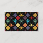 Carte De Visite Quilt Business, Quilters Custom Amish Quilt (Dos)