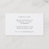 Carte De Visite Quilting And Patchwork Design (Dos)