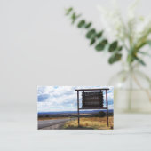 Carte De Visite quitter colorado coloré (Debout devant)