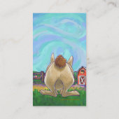 Carte De Visite Rabbit Animal Parade écrire des trucs (Dos)
