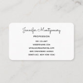 Carte De Visite Raccoon mignon reposant sur un journal (Dos)