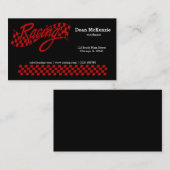 Carte De Visite Racing, choisissez la couleur de votre arrière - p (Devant / Derrière)