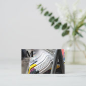 Carte De Visite Rack de vêtements | Concepteur de mode (Debout devant)