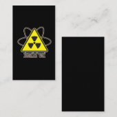 Carte De Visite Rad Tech Rad Rad Radiology (Devant / Derrière)