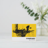 Carte De Visite Radar Mast - Ambre (Debout devant)