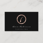 Carte De Visite Radiance nu Electrolyse Crayon Rose de beauté (Devant)