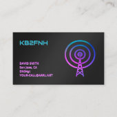 Carte De Visite Radio amateur (Devant)