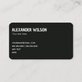 Carte De Visite Radio amateur (Dos)