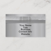 Carte De Visite Radio de cru de chrome (Dos)