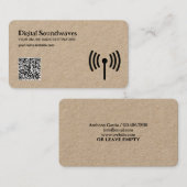 Carte De Visite Radio Online (Devant / Derrière)