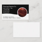 Carte De Visite Raffinage de l'installation de nettoyage du sol (Devant / Derrière)