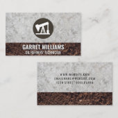 Carte De Visite raffinerie de pétrole (Devant / Derrière)