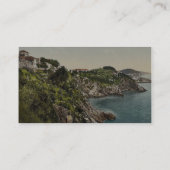 Carte De Visite Raguse, vue de Bella, Dalmatie, Austro-Hongrie (Dos)